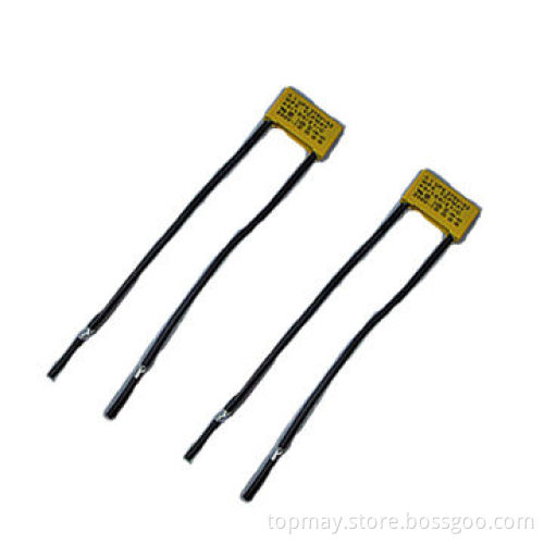 Polypropylene Film Capacitor with 2.5kV Impulse Voltage and 0.0022 to 4.7μF CapacitanceNew